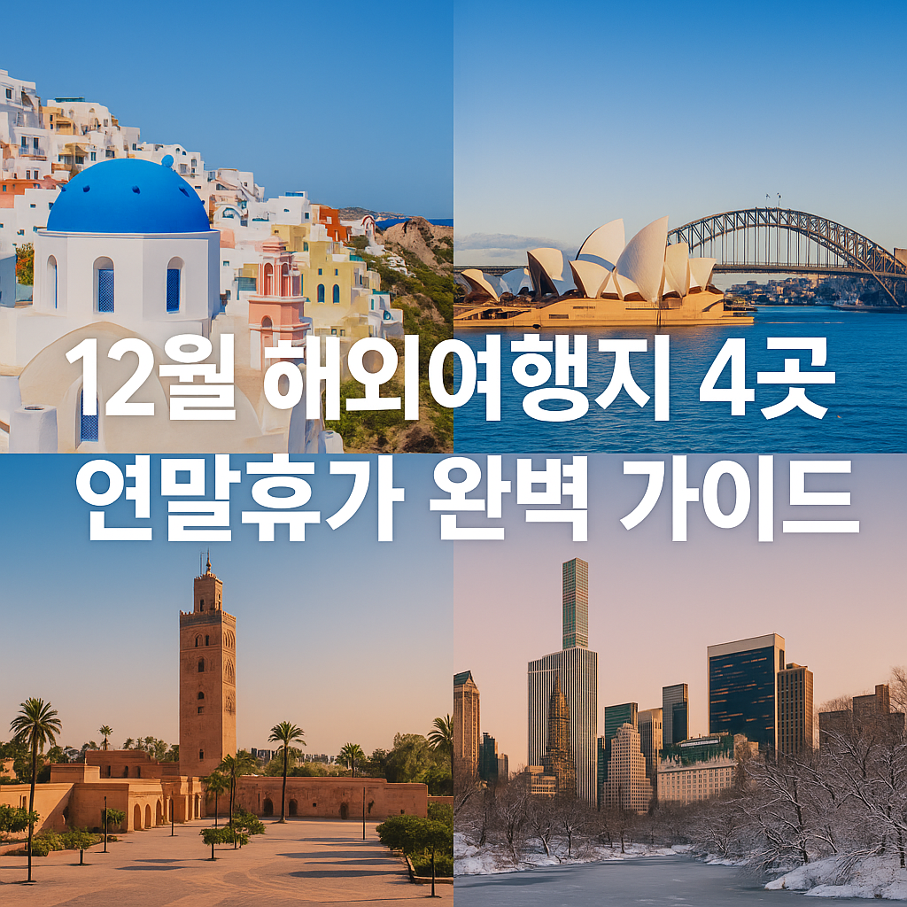 12월 해외여행 베스트 지금 예약하기