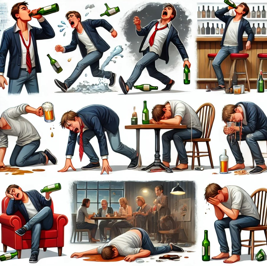 알코올중독 관련 이미지