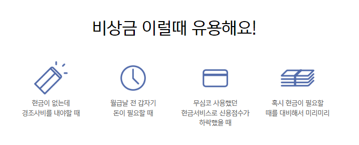 카카오뱅크 비상금대출 연장 상환방법