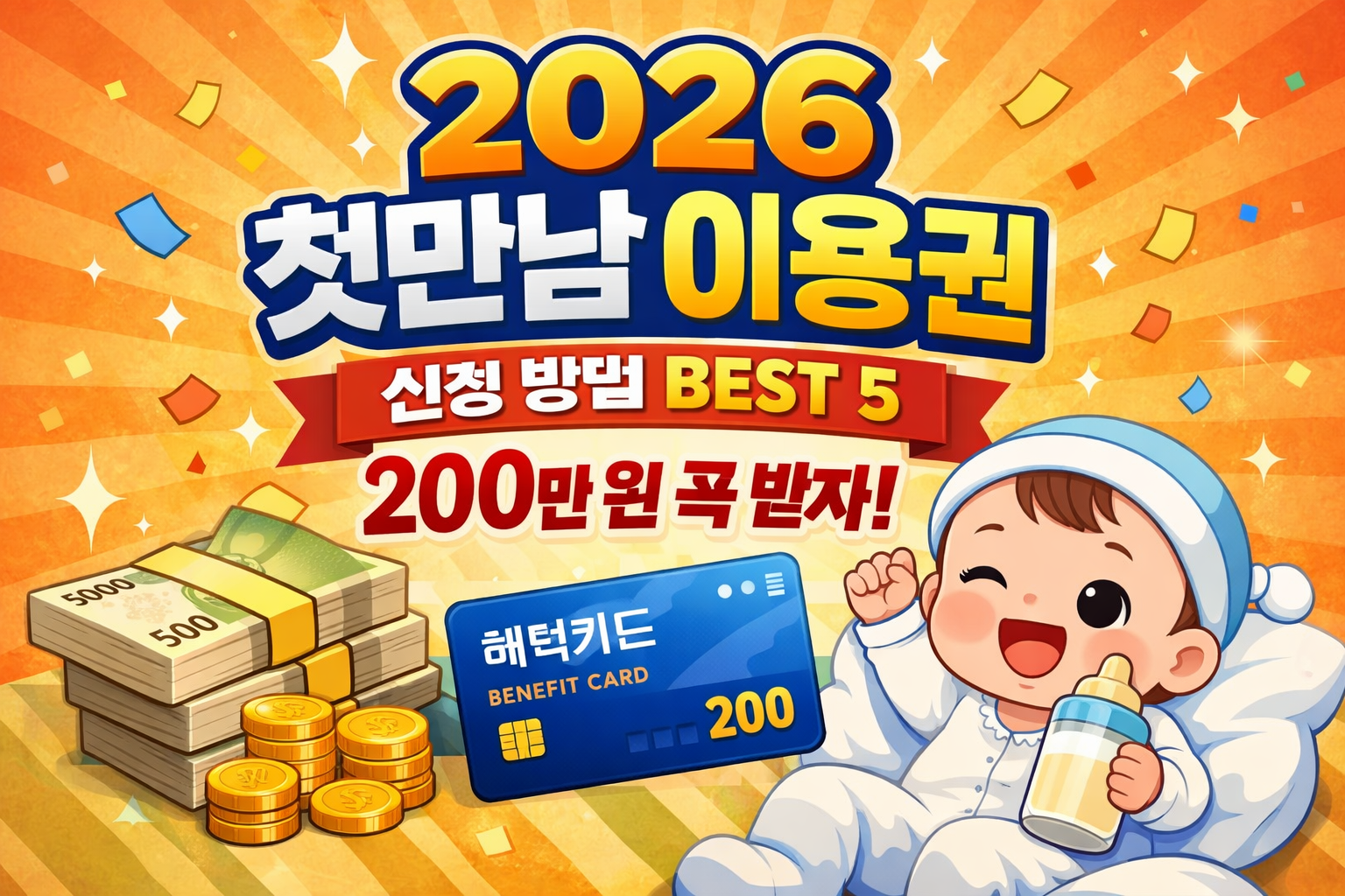 2026 첫만남 이용권 신청 방법