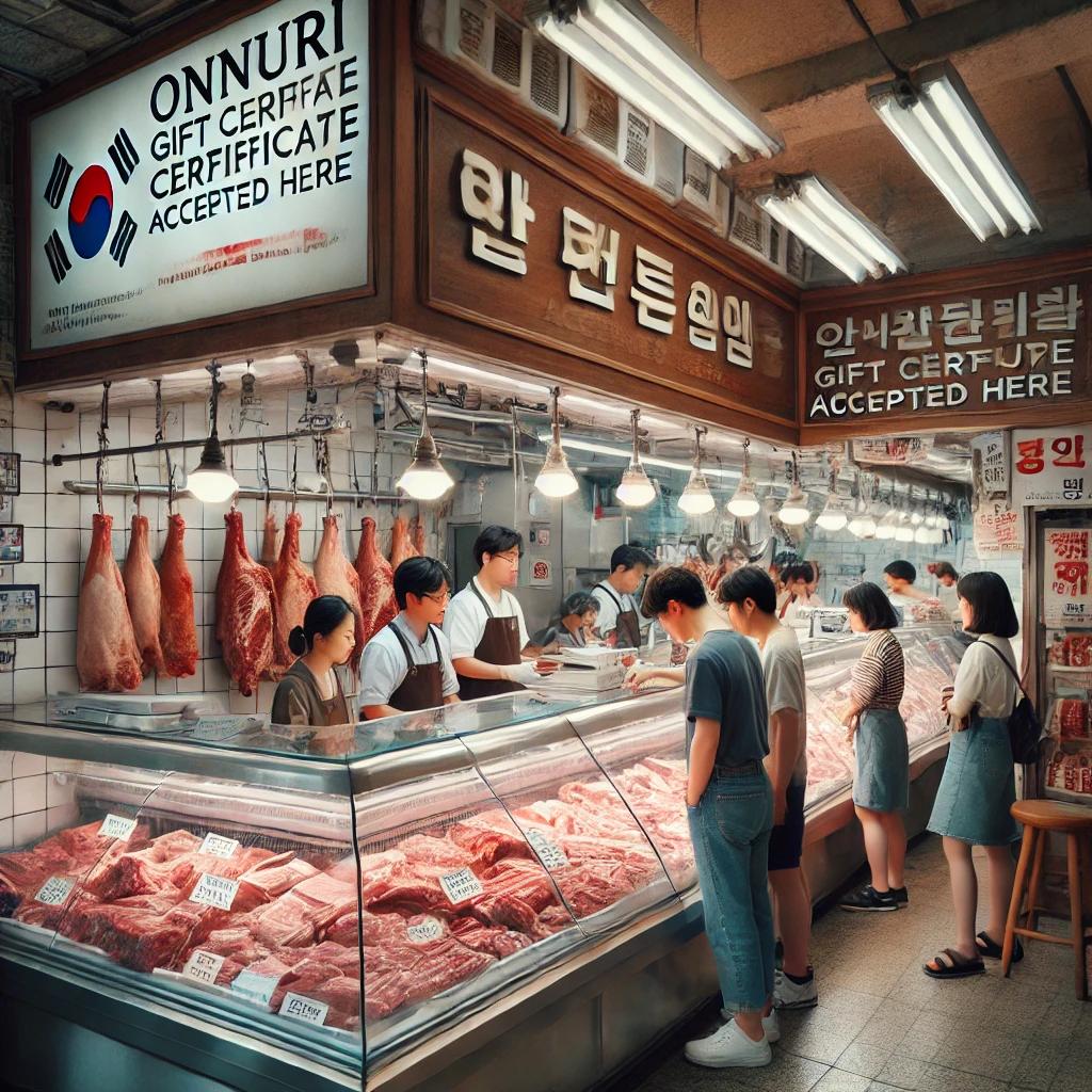 온누리상품권 정육점