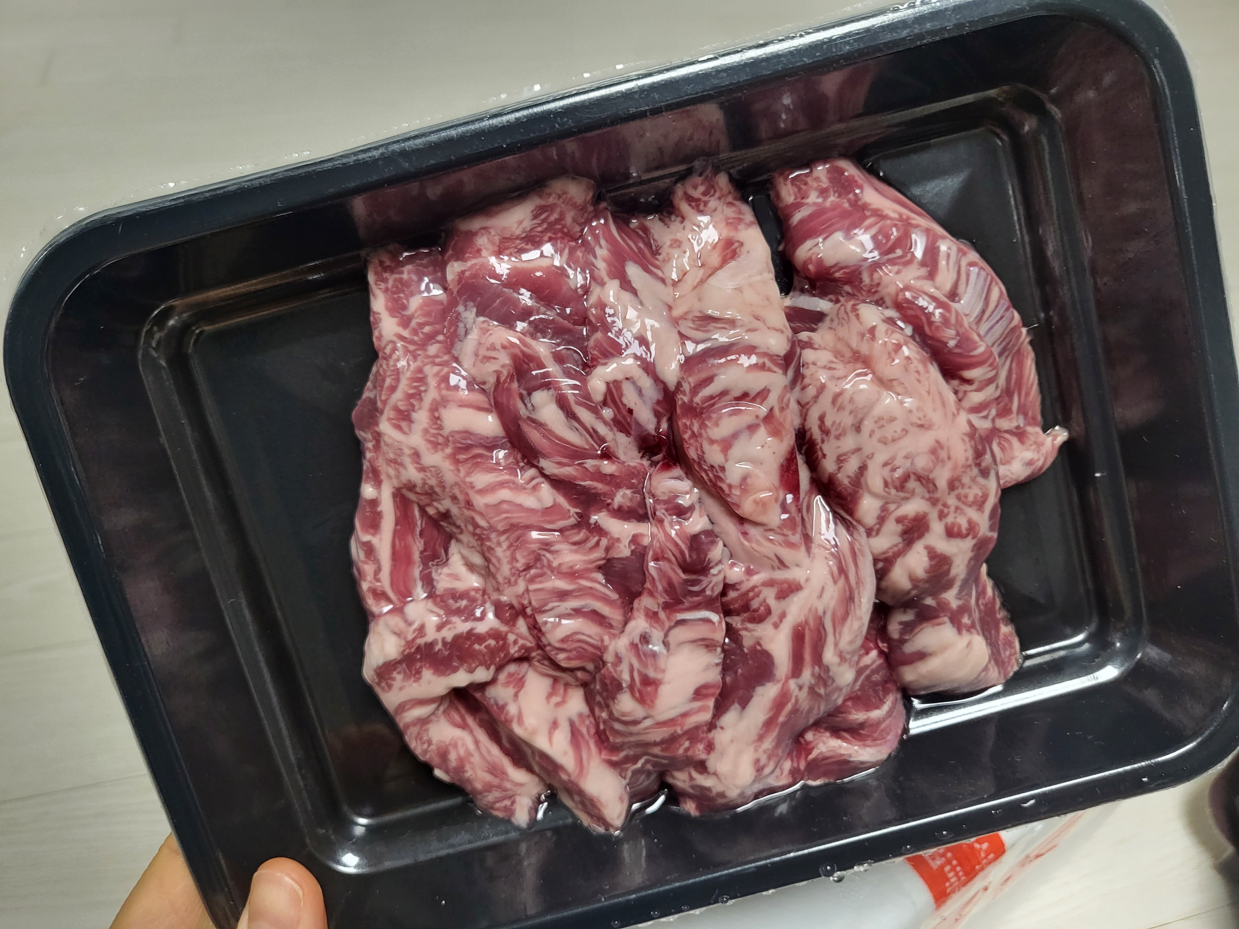 마장동 고기팩트 한우갈비살 1+