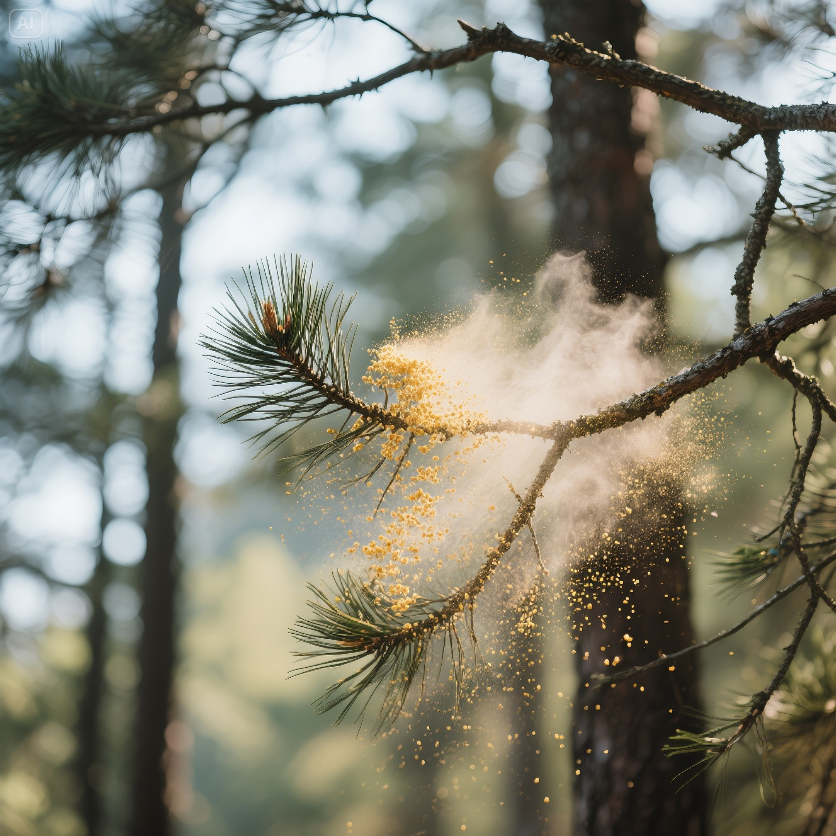 송화가루 날리는 시기