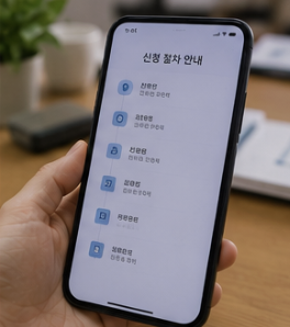 주민센터 신청