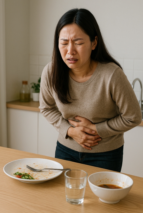 식중독 관련 자료 사진