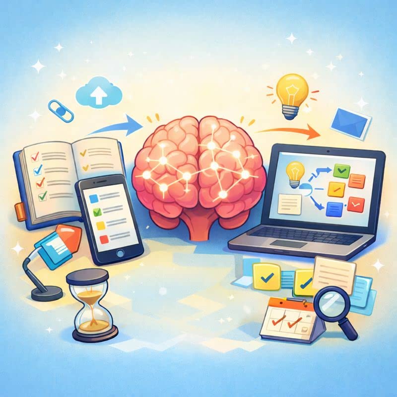 뇌를 위한 나만의 정보 정리 시스템 만들기