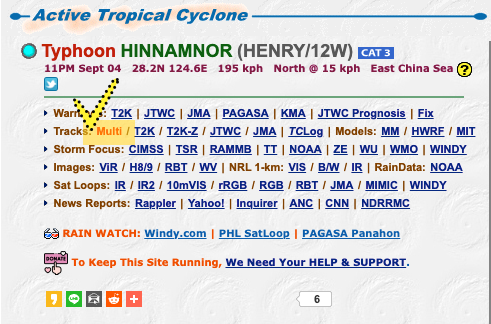 실시간-태풍-예보-사이트