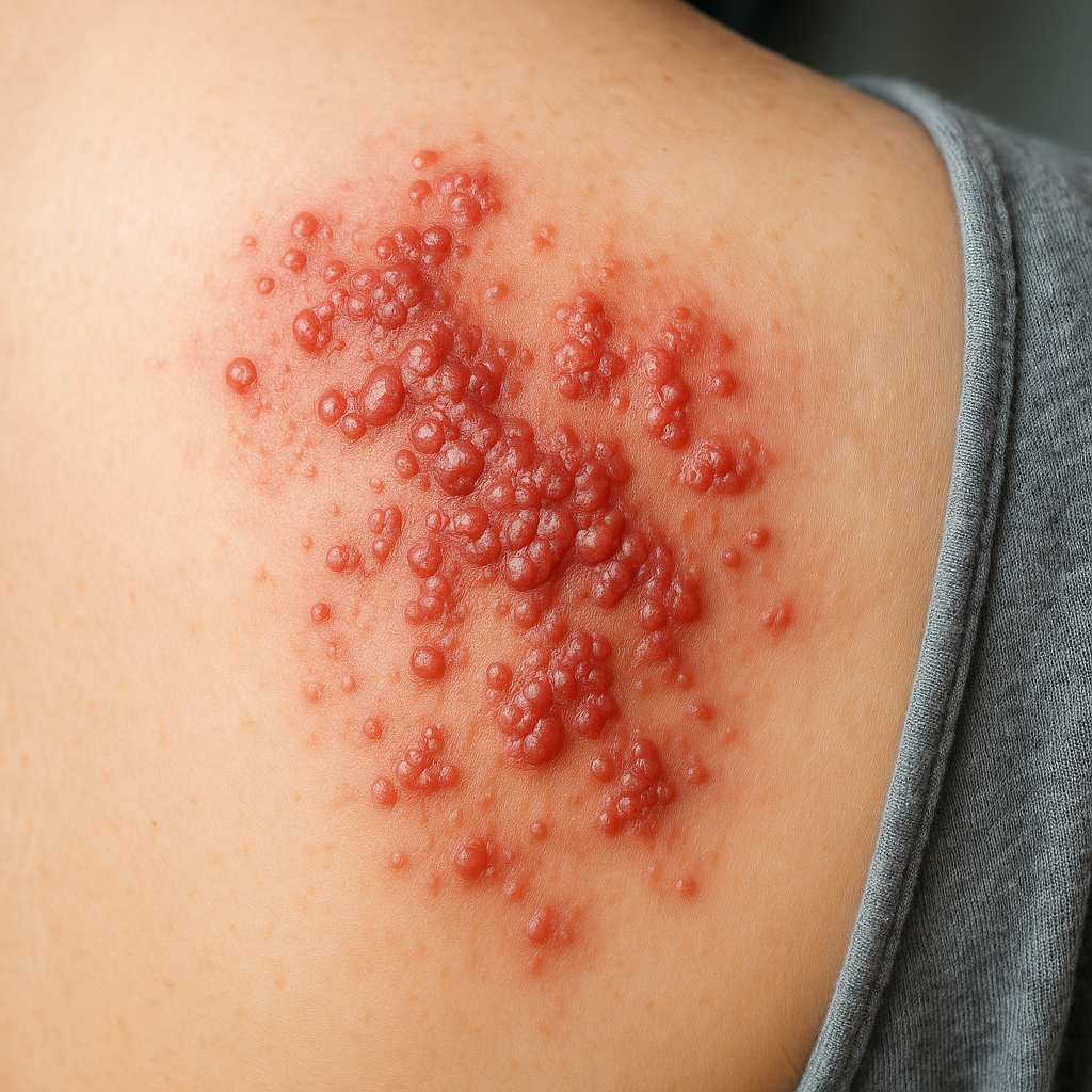 대상포진 증상 - 사진