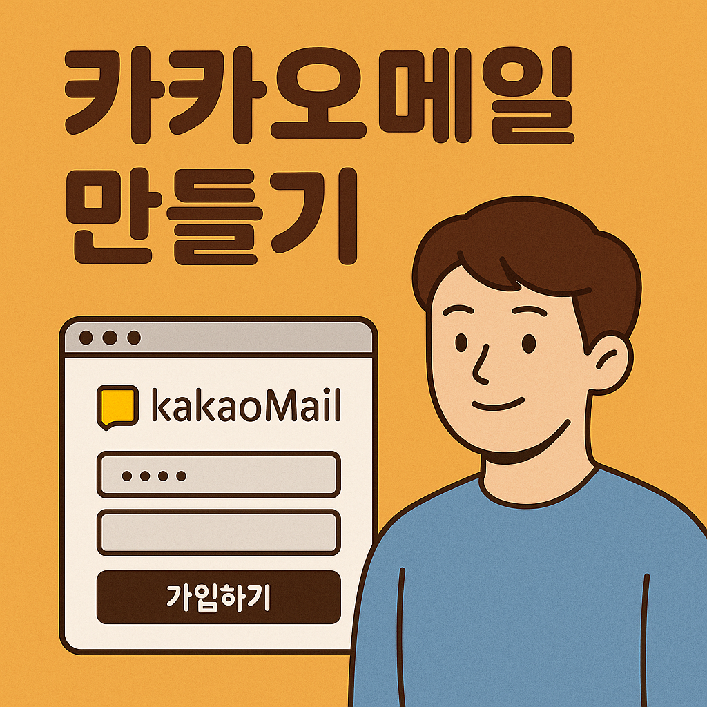 카카오메일 만들기