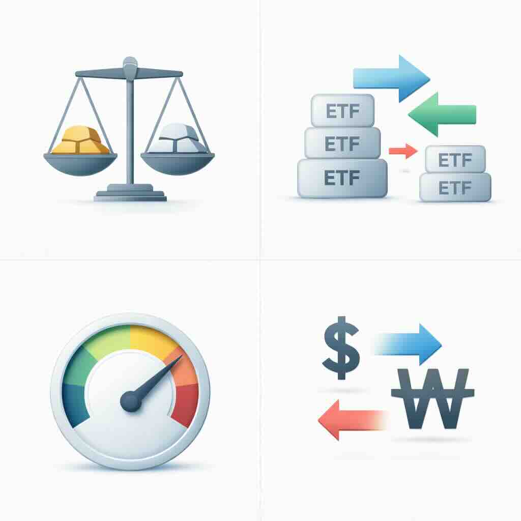은 가격 결정 요인 금은비율 ETF 유동성 금리 환율