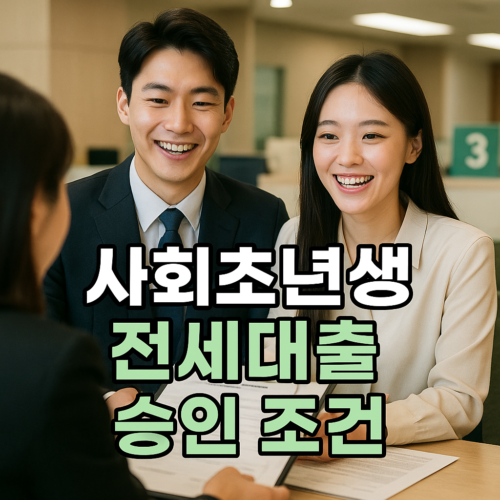 전세대출 상담 받는 사회초년생들