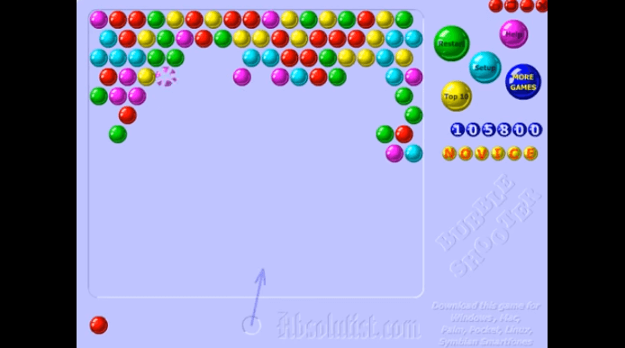 버블슈터 게임하기