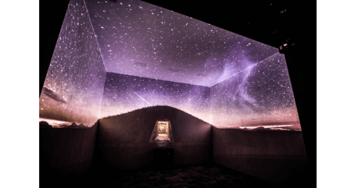 국립중앙박물관내부의 현대물 전시