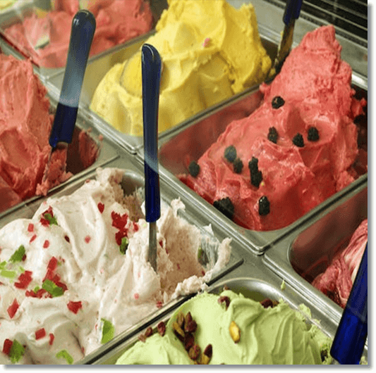 알긴산나트륨 아이스크림