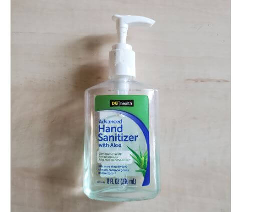 유통기한 지난 손소독제