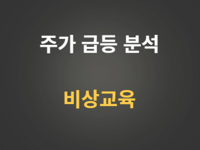 비상교육 상한가