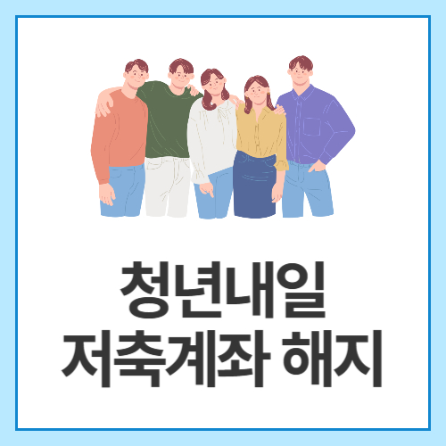 청년내일-저축계좌-해지