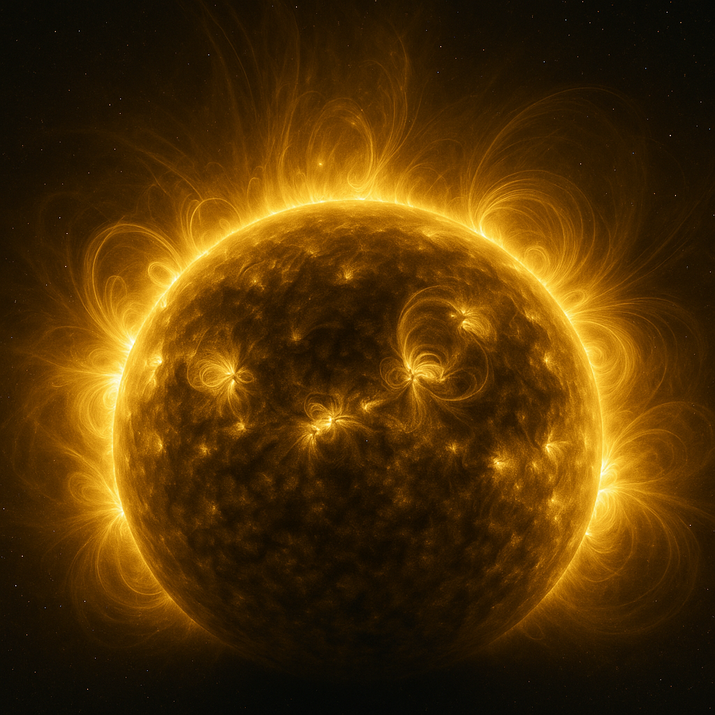 태양 외곽 코로나의 비정상적 고온 현상