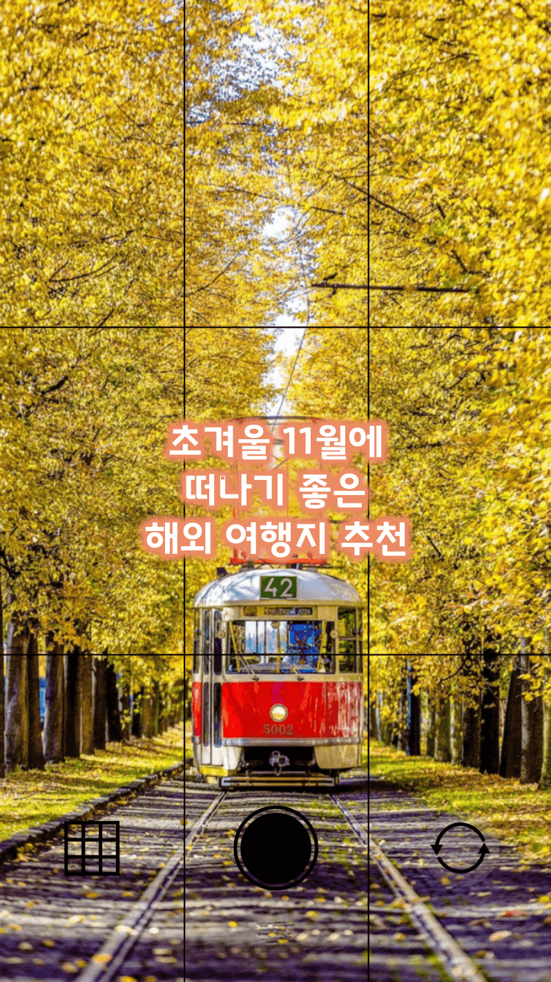 초겨울에 떠나기 좋은 해외 여행지 추천