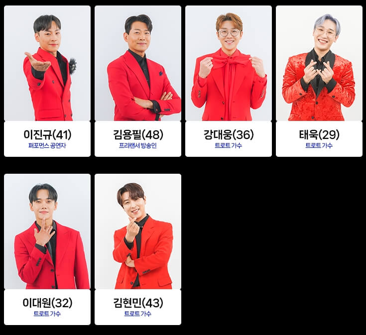 미스터트롯2 참가자