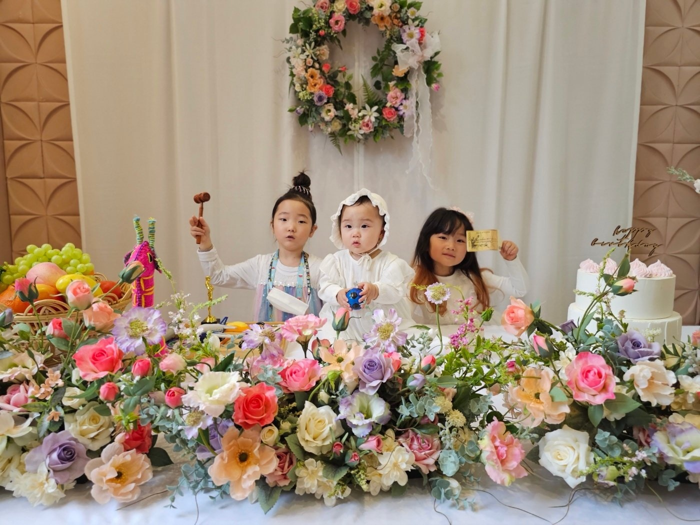 대전 소규모 돌잔치, 대전 가족 돌잔치(대전 솔코리안 레스토랑)