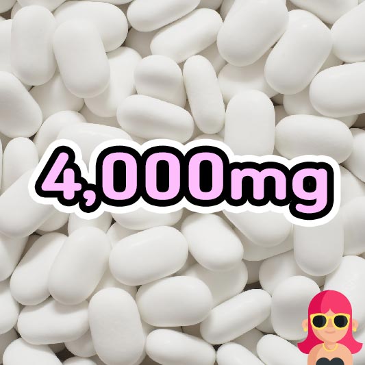 4000mg