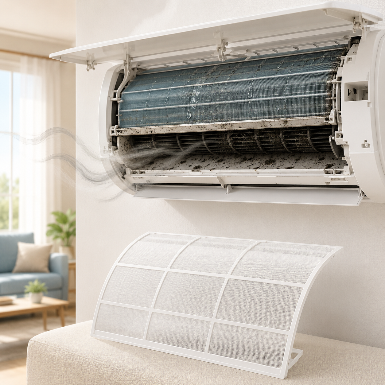 에어컨 냄새 내부오염
