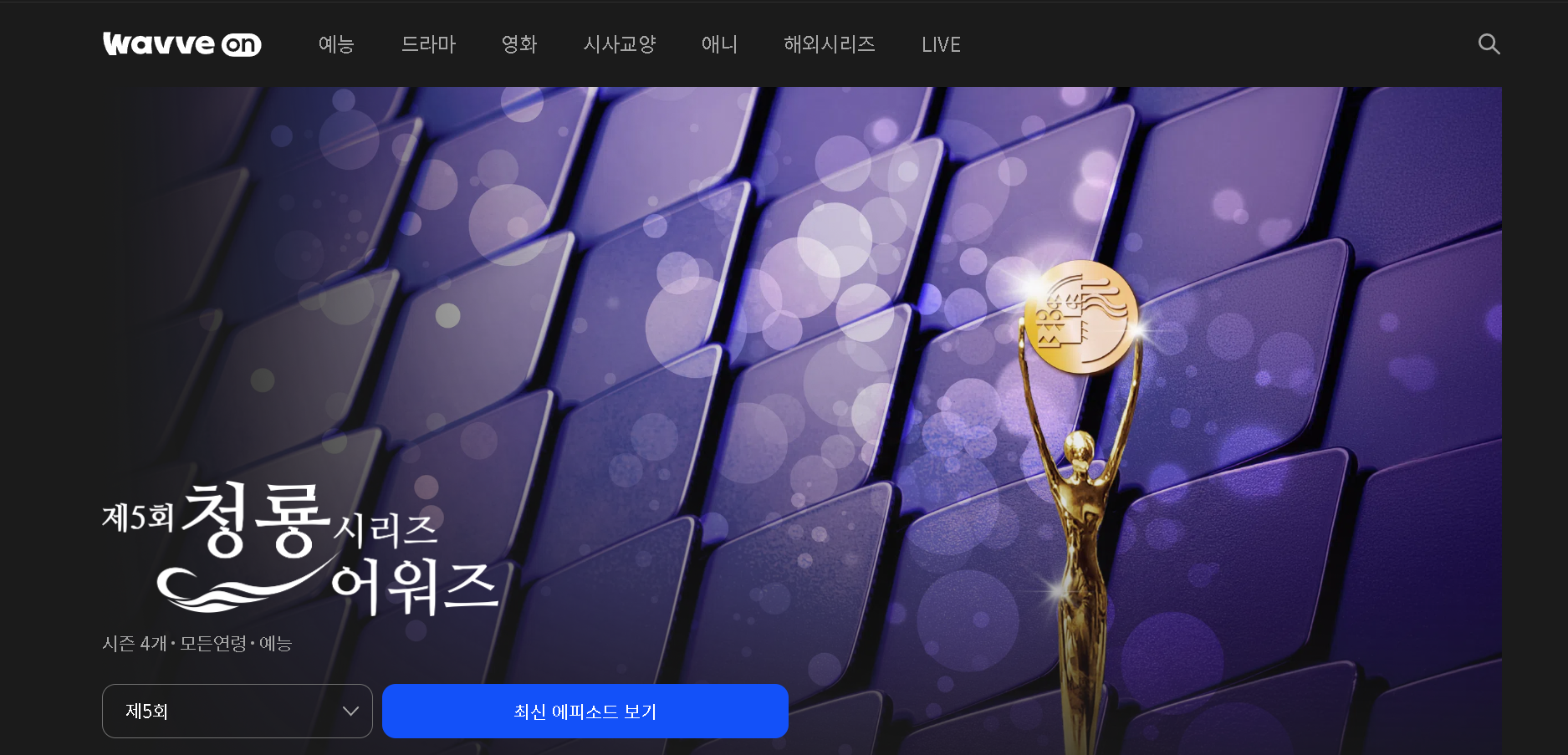 청룡 시리즈 어워즈