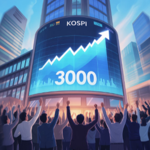코스피 3000 돌파