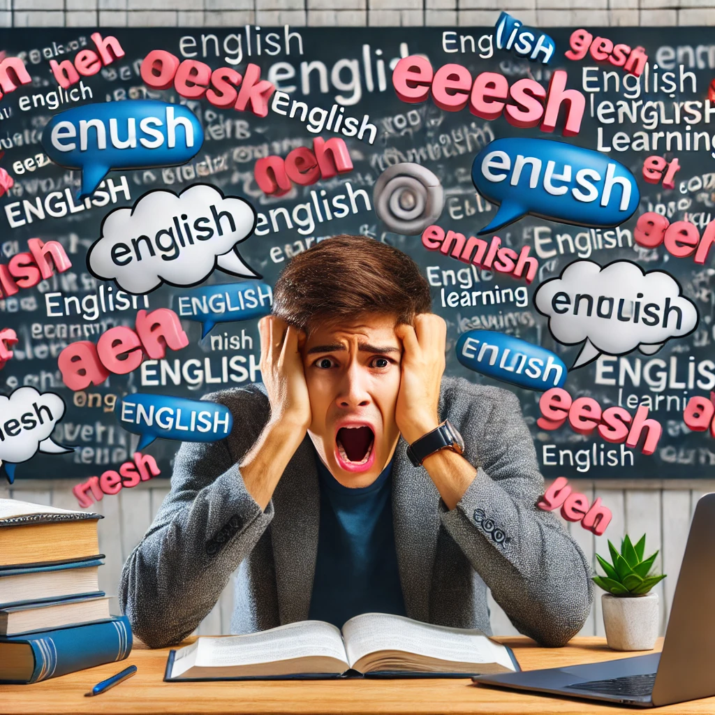 영어 공부가 해야 할 것만 같은 그림