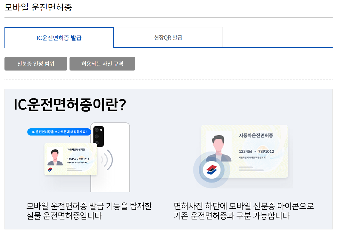 모바일 운전면허증