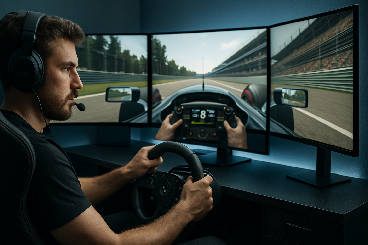 F1 공식 게임의 머신 렌더링