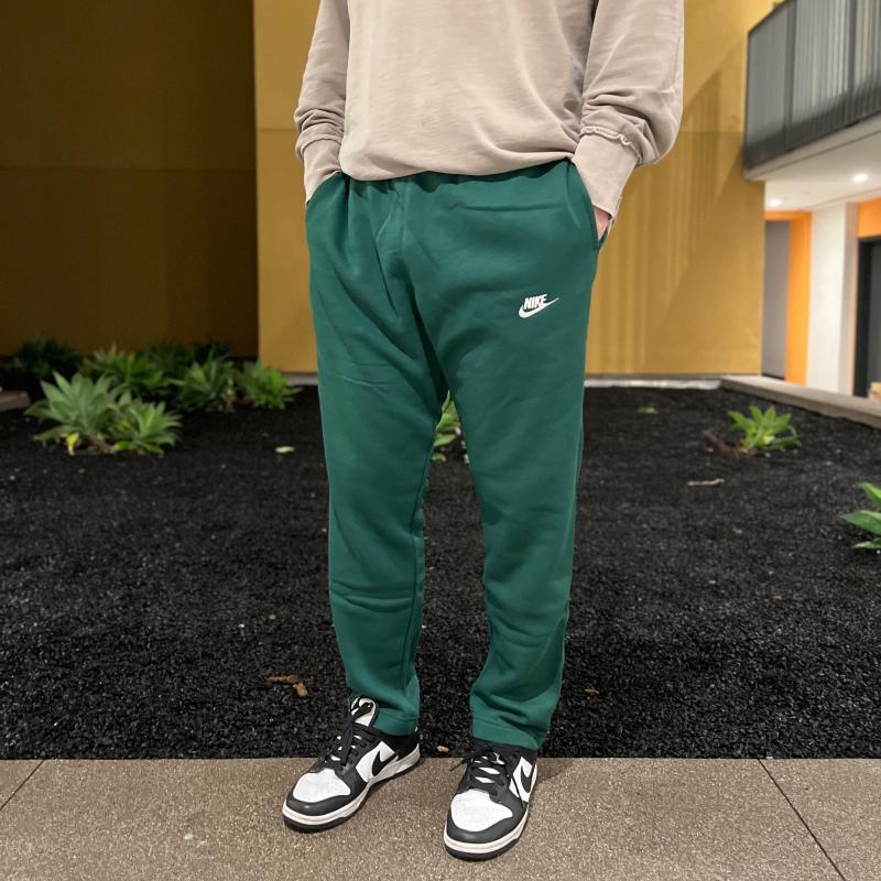 나이키 클럽 플리스 팬츠 바지 그린 BV2707-341