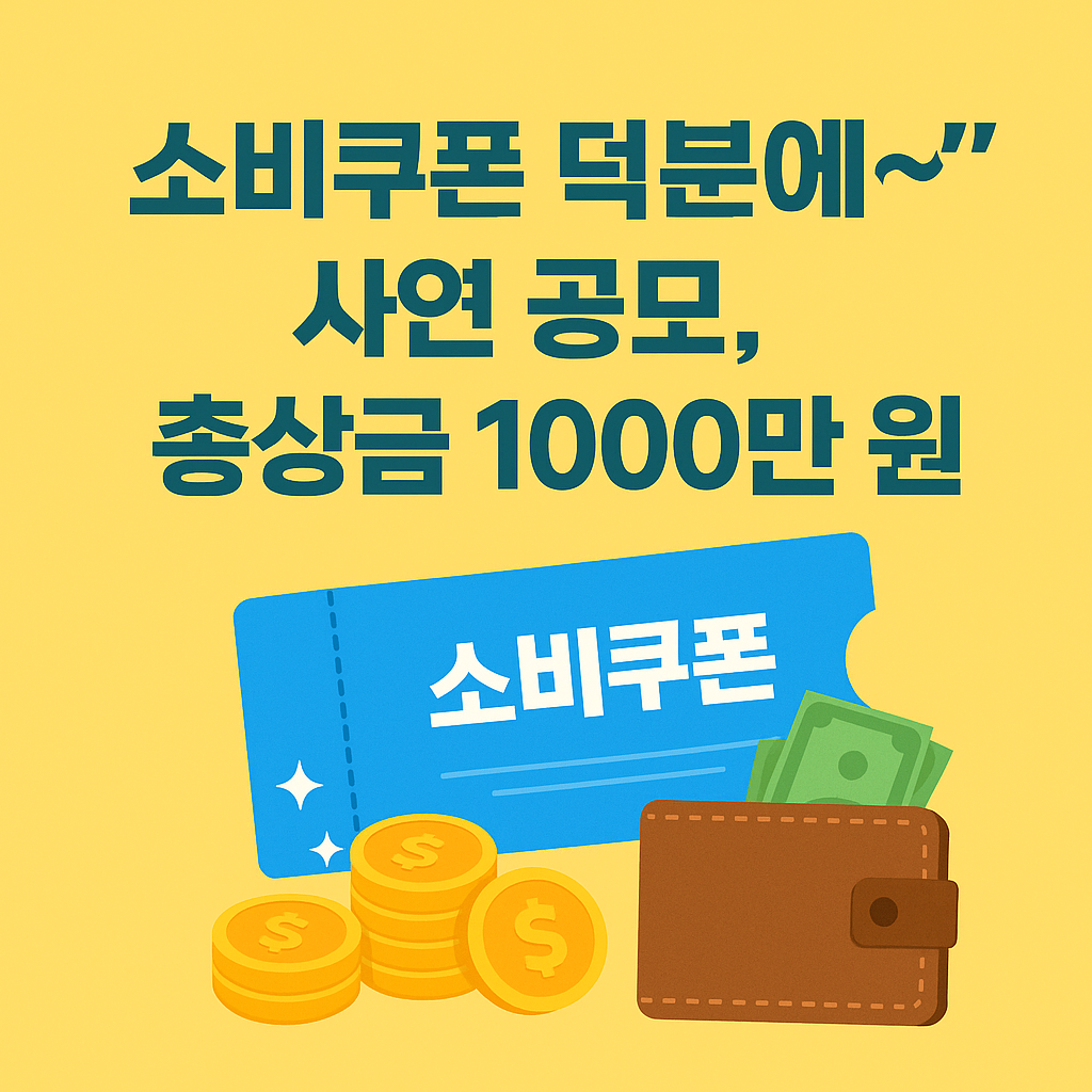 총상금 1000만원! 감동 사연 쓰고 온누리상품권 받자
