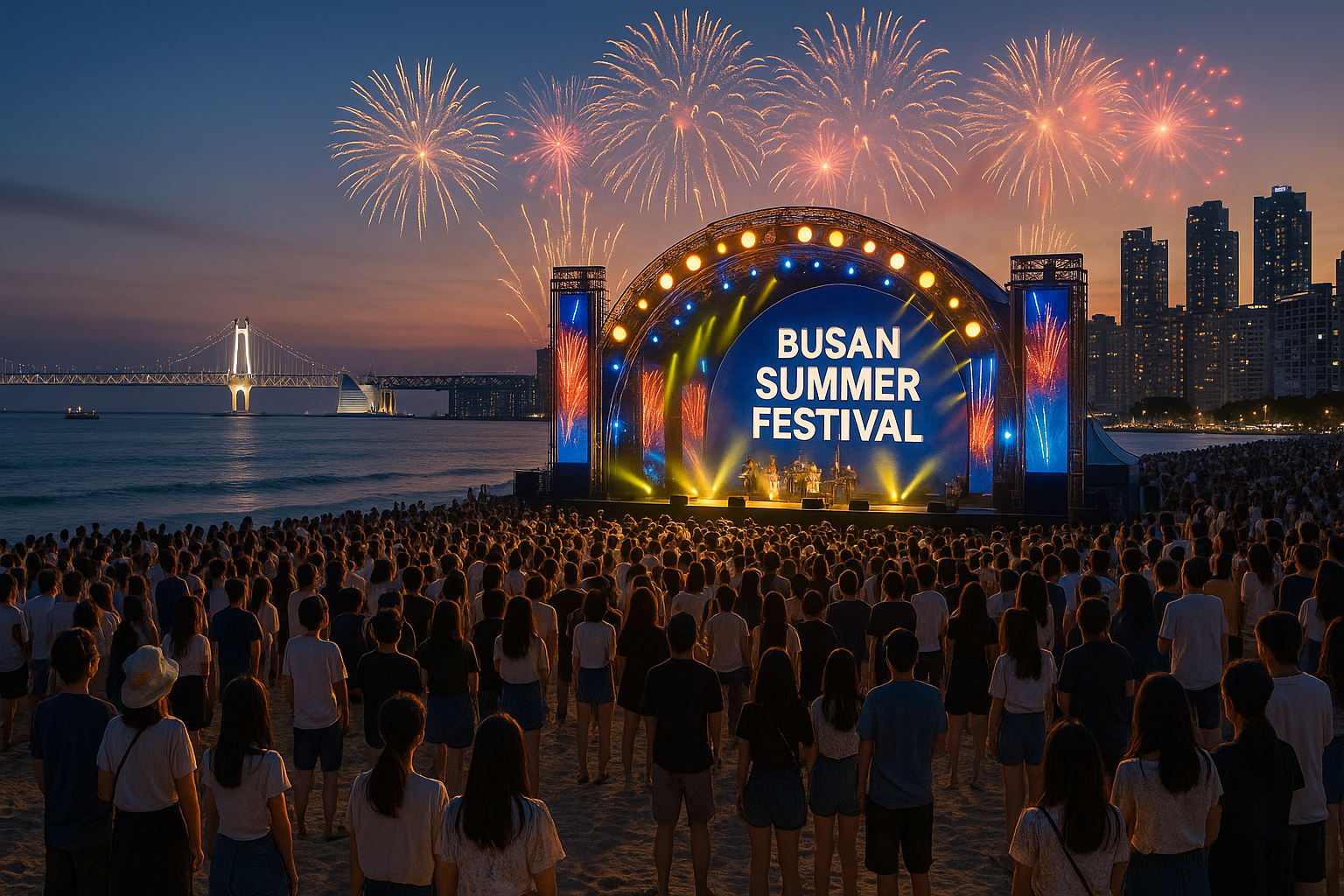 2025년 부산 여름 축제 완전 정복 관련 이미지