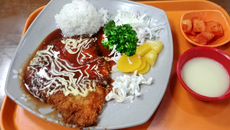 장안휴게소 - 순살돈가스