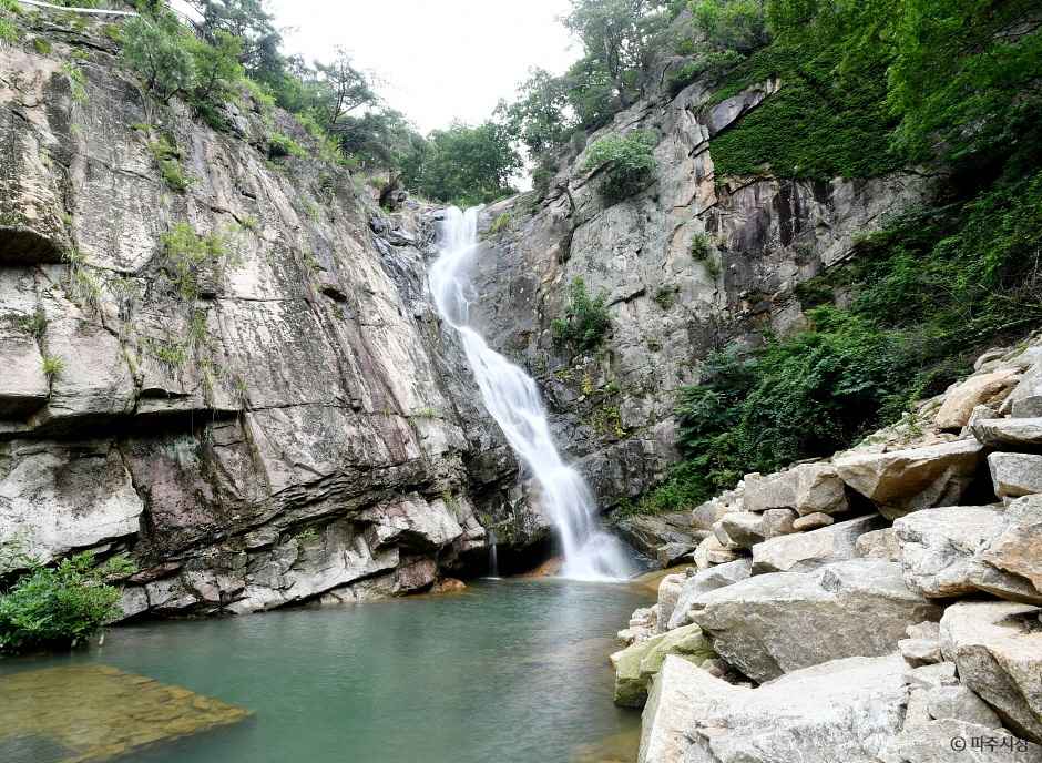 감악산 출렁다리 운계폭포