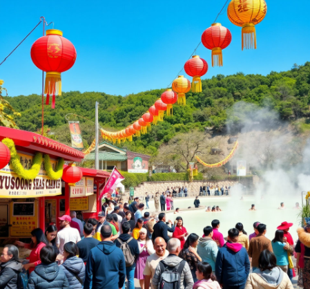 유성온천문화축제그림