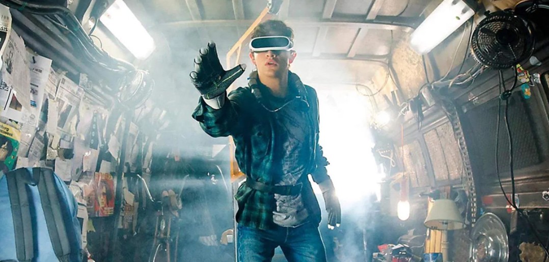주인공이-vr기기를-착용하고-앞으로-손을-뻗고-있다