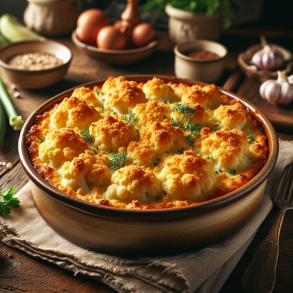 체중감량 위해 밥 대신 콜리플라워 치즈그라탱