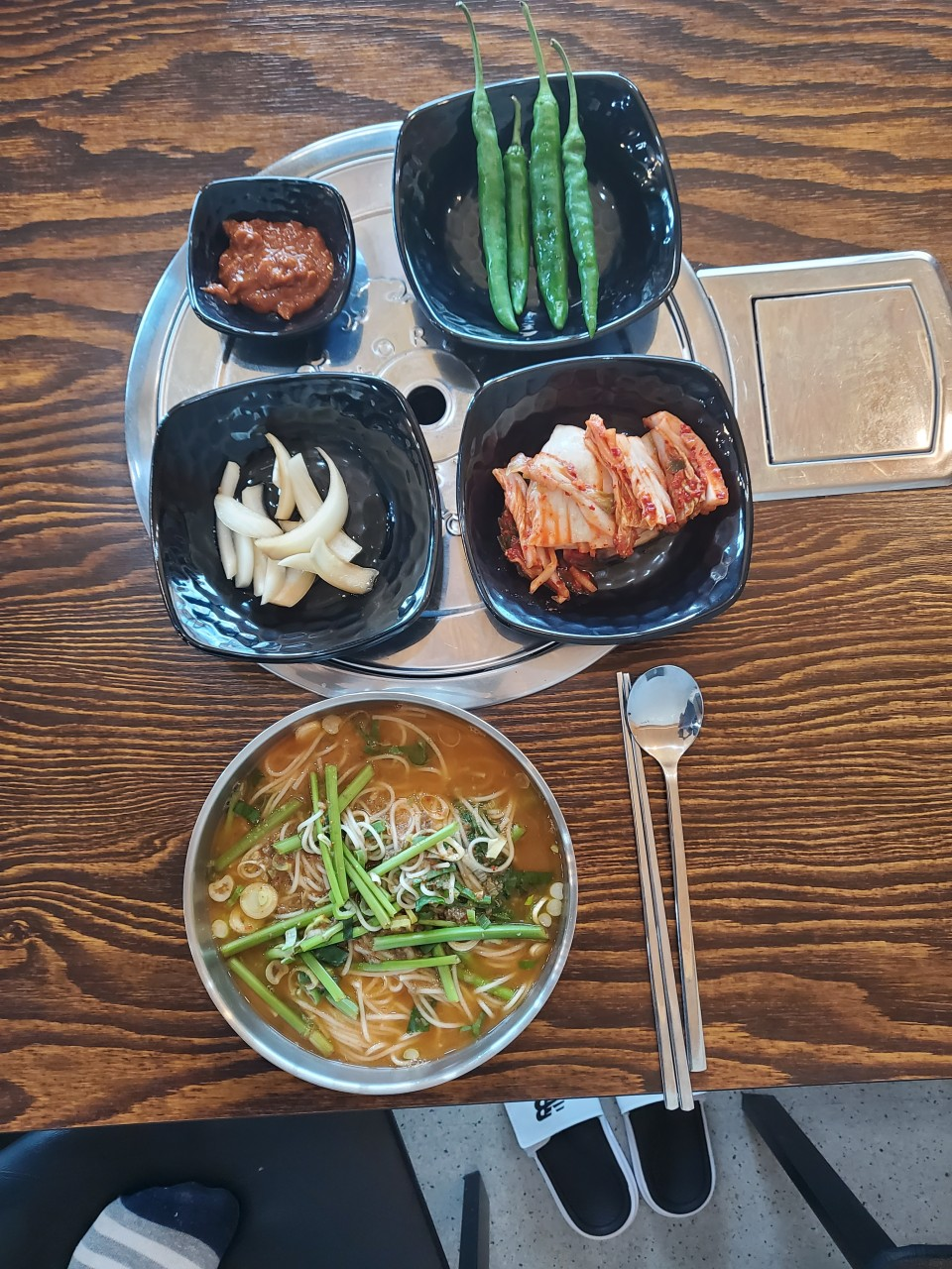 청산 생선국수