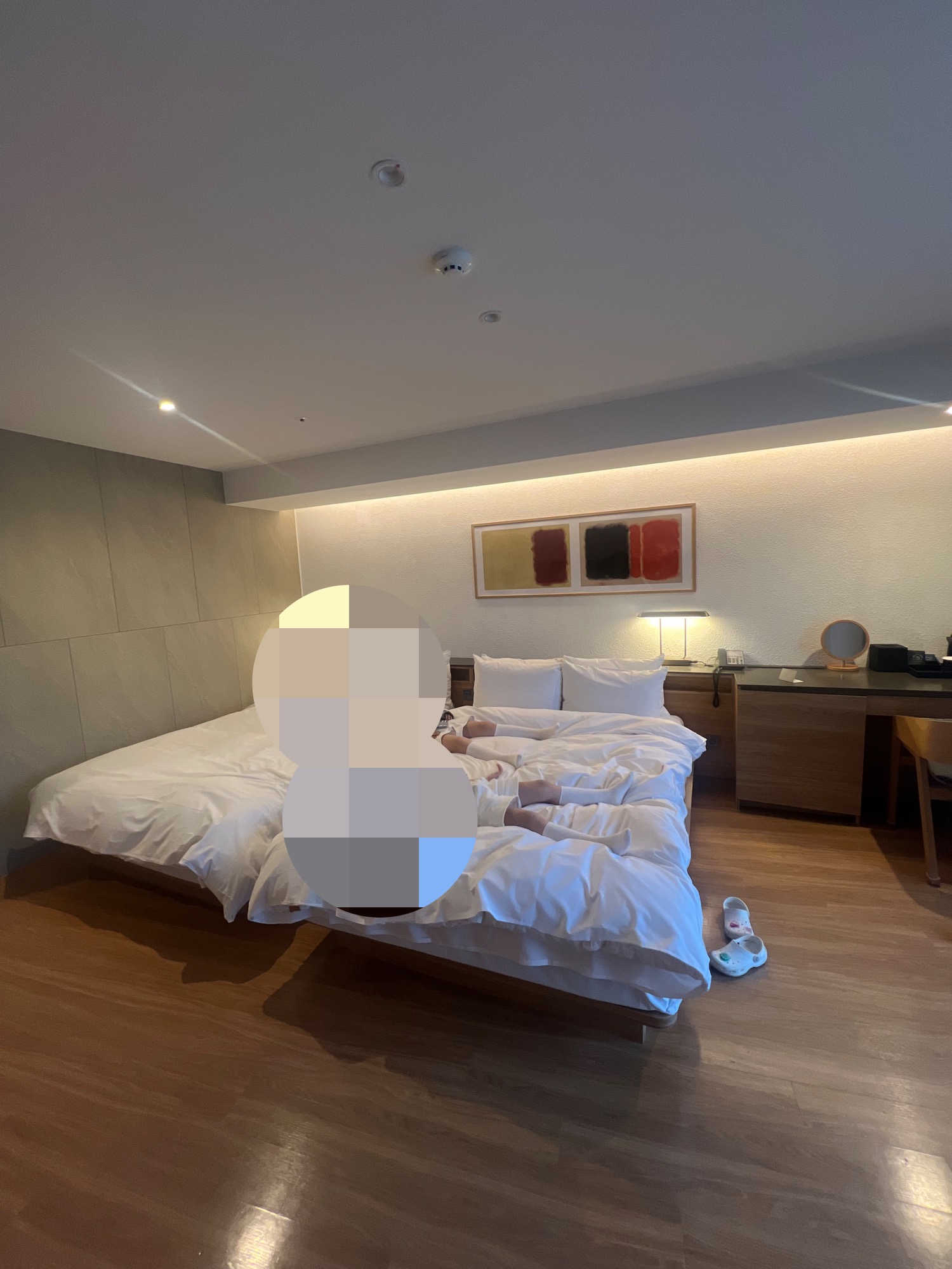 경주 라한호텔 패밀리 더블룸 내부