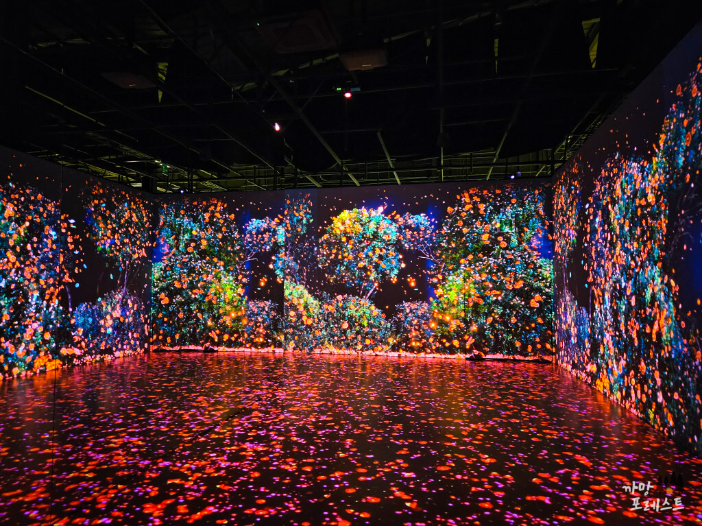 아르떼뮤지엄 제주 동백꽃