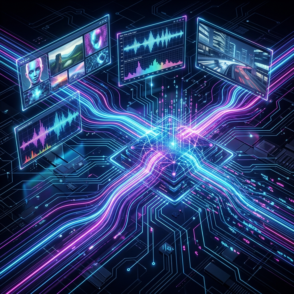 Gemini AI 멀티모달 처리 이미지, 이미지·음성·데이터를 동시에 분석하는 인공지능 구조