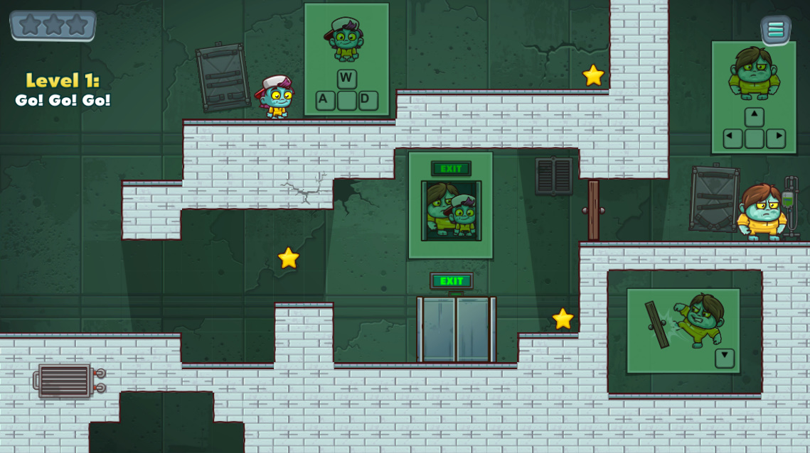 줌비1 플레이화면1