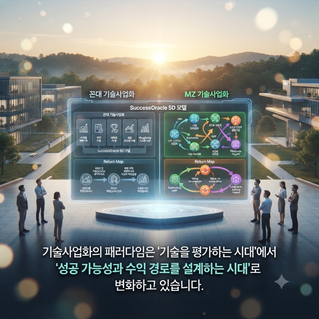 기술사업화 차이점 5가지