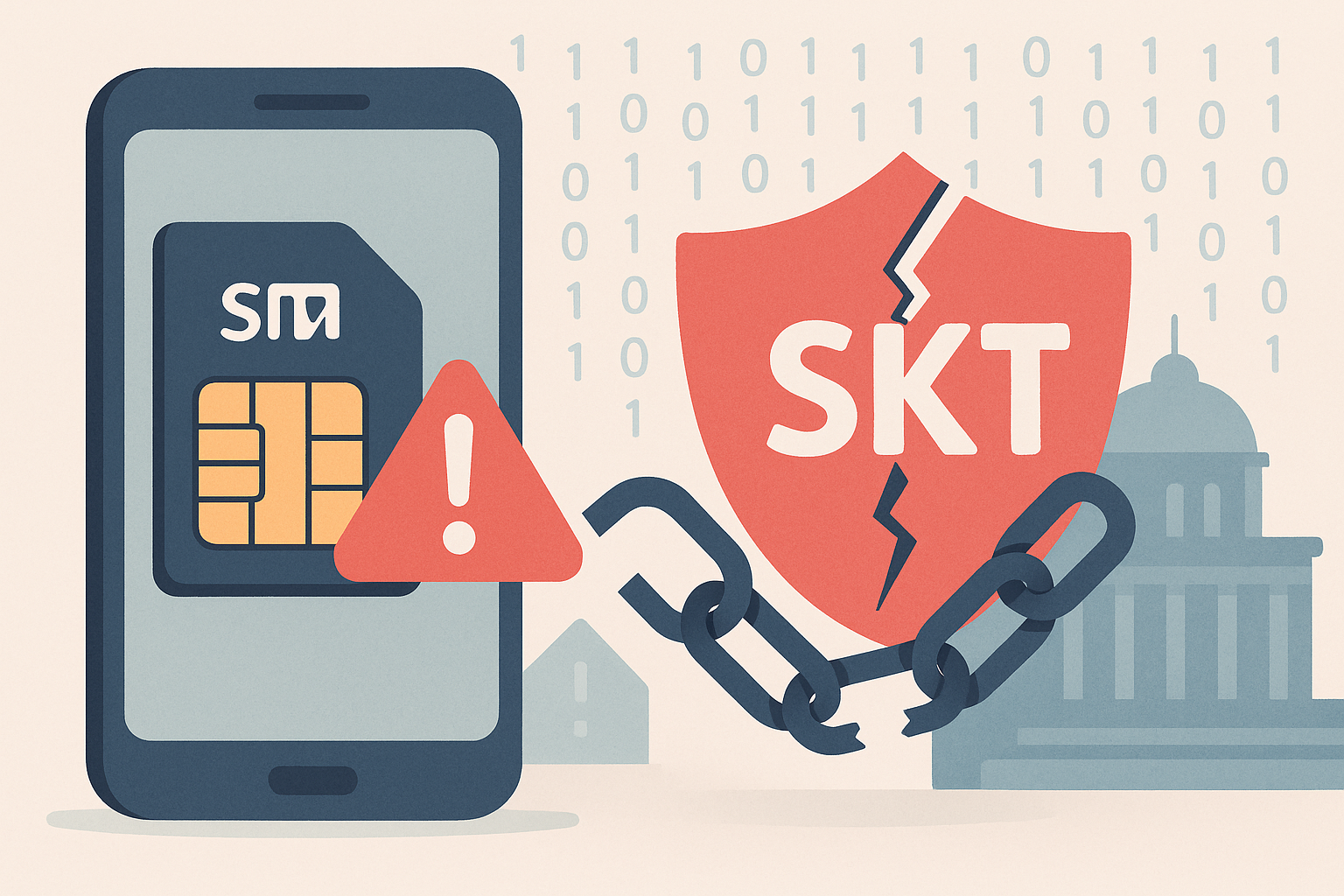 SKT 해킹사전 관련 그림