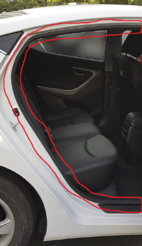 침수차 도어 개구부 점검