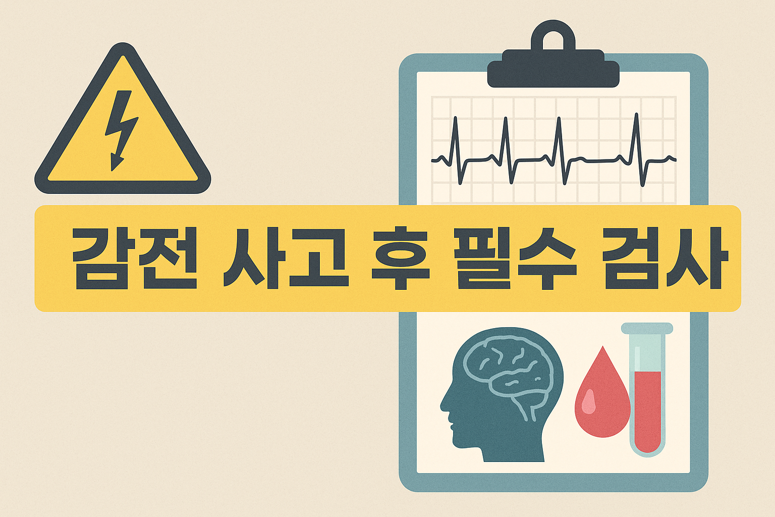 모두가 알아두어야 할 감전 후 검사와 관리법