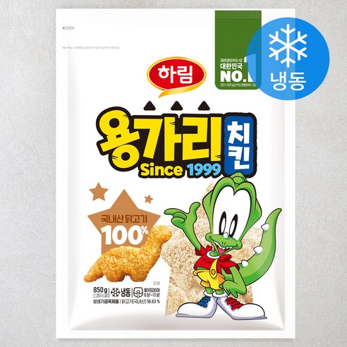 하림 용가리치킨 850g 대표 상품 이미지